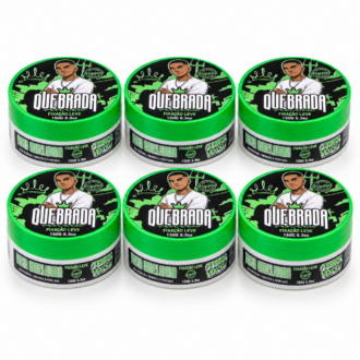 Pasta modeladora 150g Na Quebrada Venceu Fixação Leve para cabelo masculino