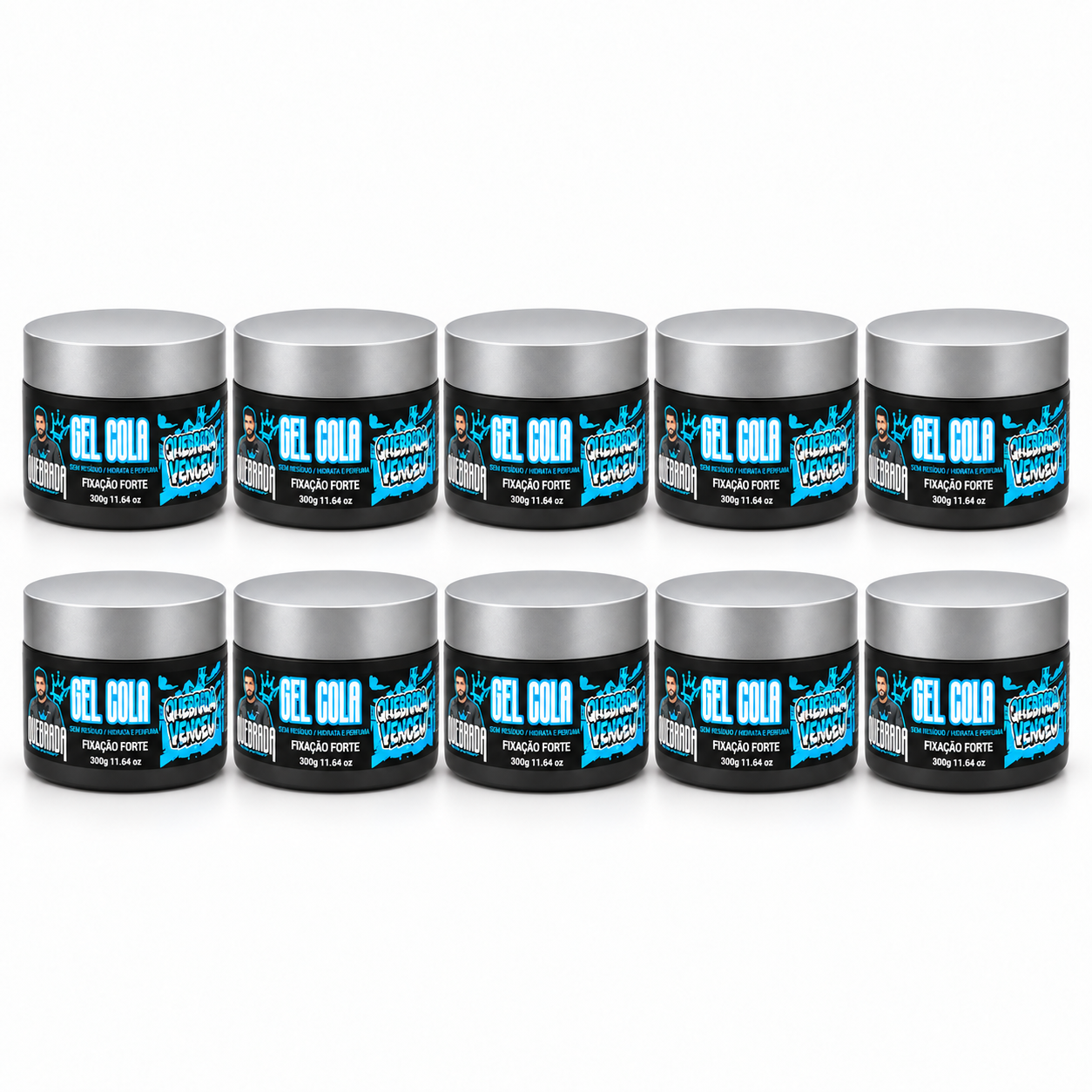 Gel Gola 300g Fixação Forte Na Quebrada Venceu Gel Gola 300g fixação forte Na Quebrada Venceu, gel fixador para cabelo masculino
